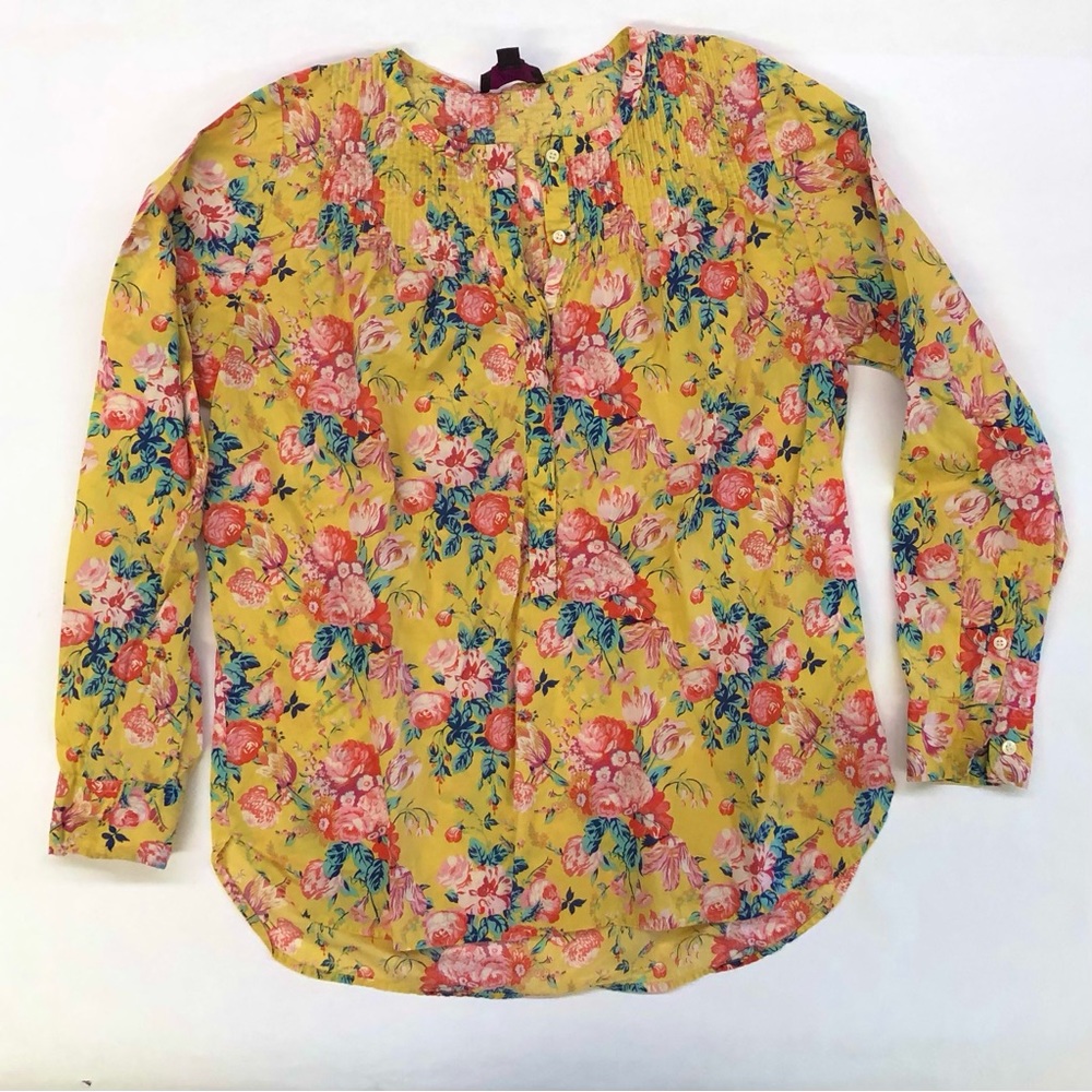 J. Crew Liberty of London cotton blouse size 4